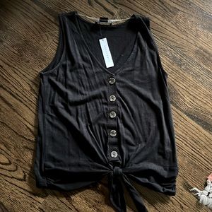 Sanctuary Tie to Keep Up Tank Size Small NWT